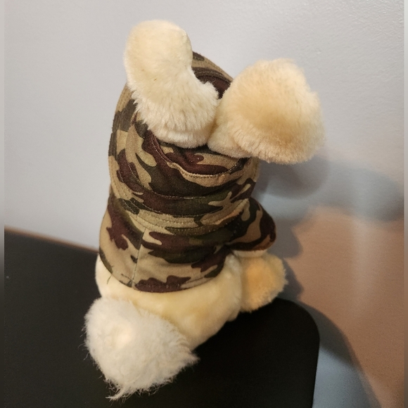 DanDee Cream Bunny Rabbit Camo Shirt/Hat Collectors Choice Pink Nose - Picture 4 of 8
